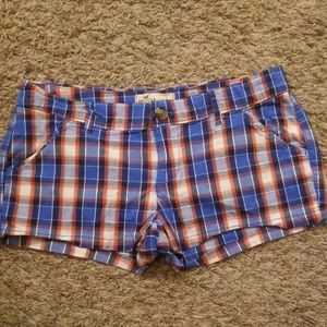 Hollister plaid shorts Size 1